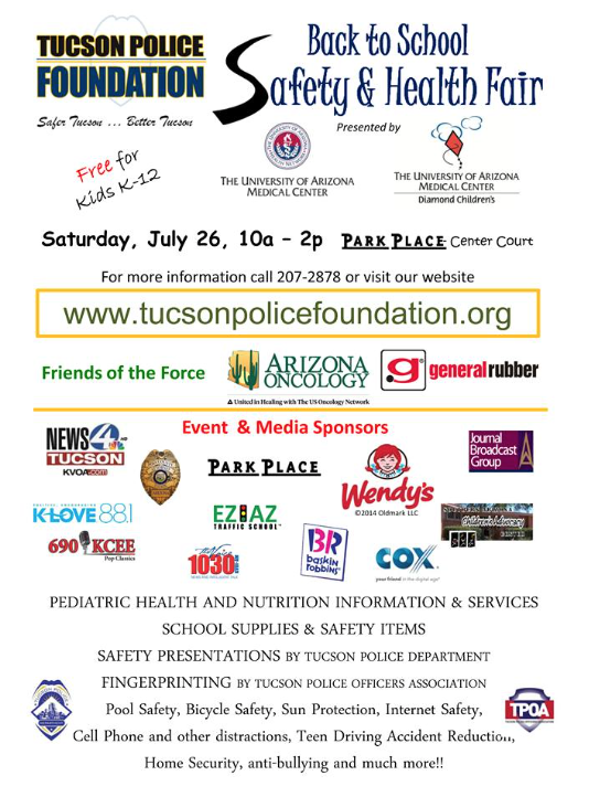 Arizona Families Tucson Back to School Events Free Backpacks and more!