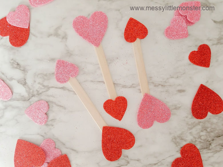 heart craft for toddlers