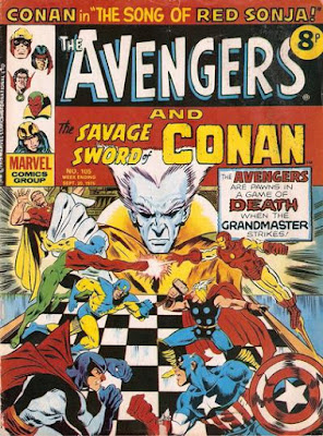 Marvel UK, Avengers #105, the Grandmaster