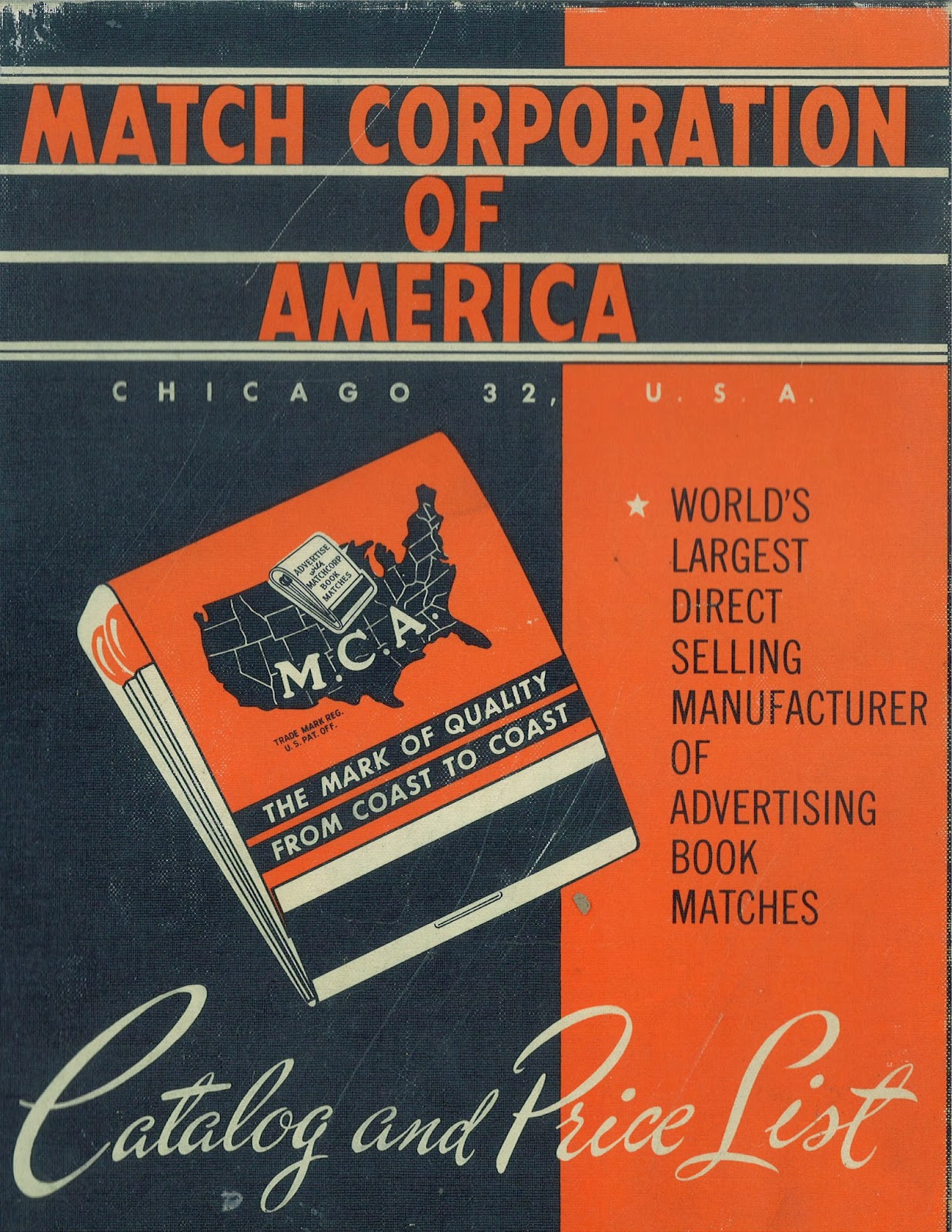 Smithsonian Collections Blog This Catalog of Matchbook Cover Designs