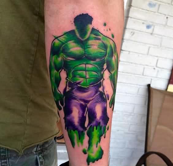 tatuagens do Incrível Hulk tatuagens do Incrível Hulk
