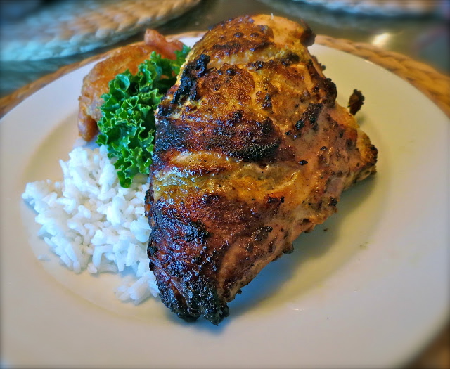 The Bee Cave Kitchen Tandoori Chicken on the Big Green Egg