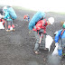 富士山美化清掃登山、相洋高山岳部