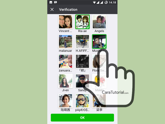 Cara Login WeChat menggunakan ID / Email / QQ ID dan Password.
