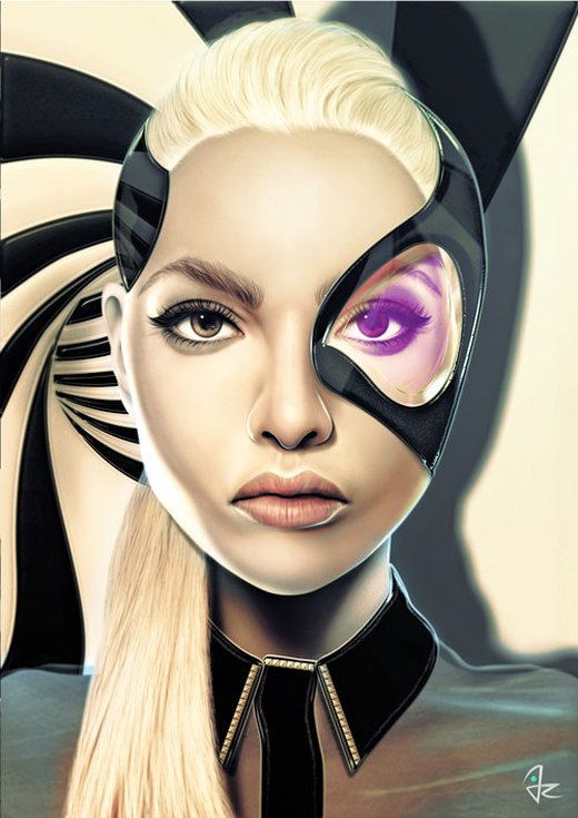 As incríveis ilustrações e pinturas digitais com mulheres de Giulio Rossi Giulio Rossi ilustrações pinturas digitais mulheres fashion surreais