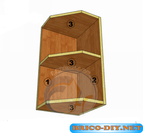 Bricolaje diy planos gratis como hacer muebles de melamina madera ...