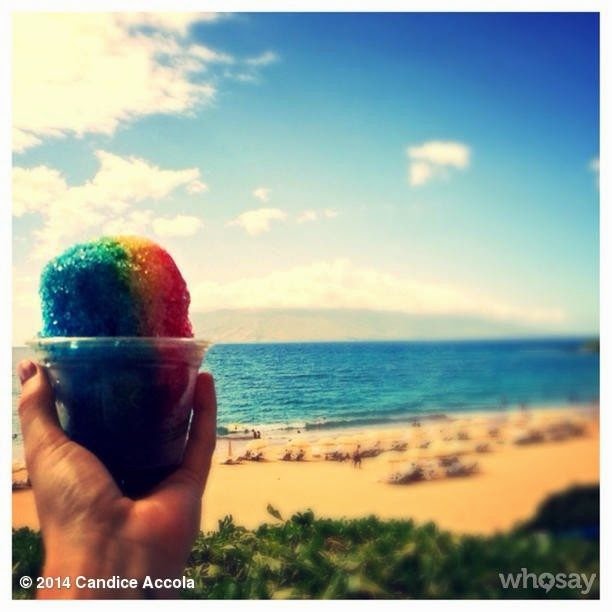 Retro Bikini: Candice Accola plays Football at Hawaii in a Colorful Bikini