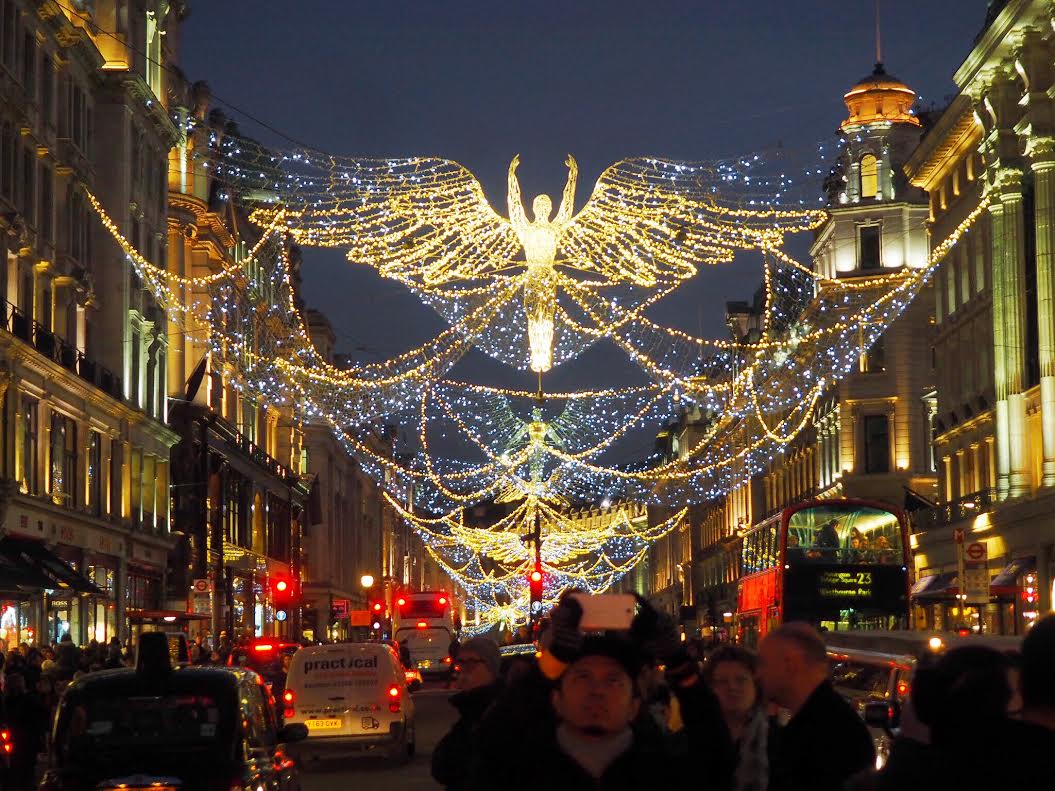 Regent Street Christmas lights in London
