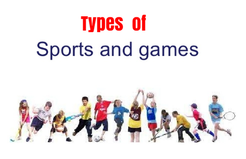 different kinds of sports