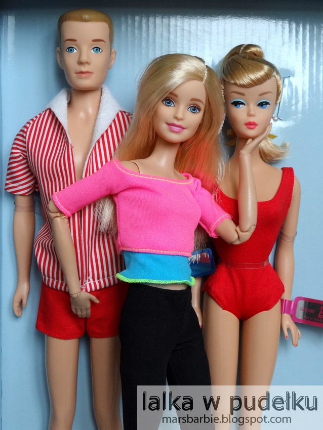 Barbie 50th Anniversary Double Date Gift Set Gold Label Barbie Ken Midge &  Allan 