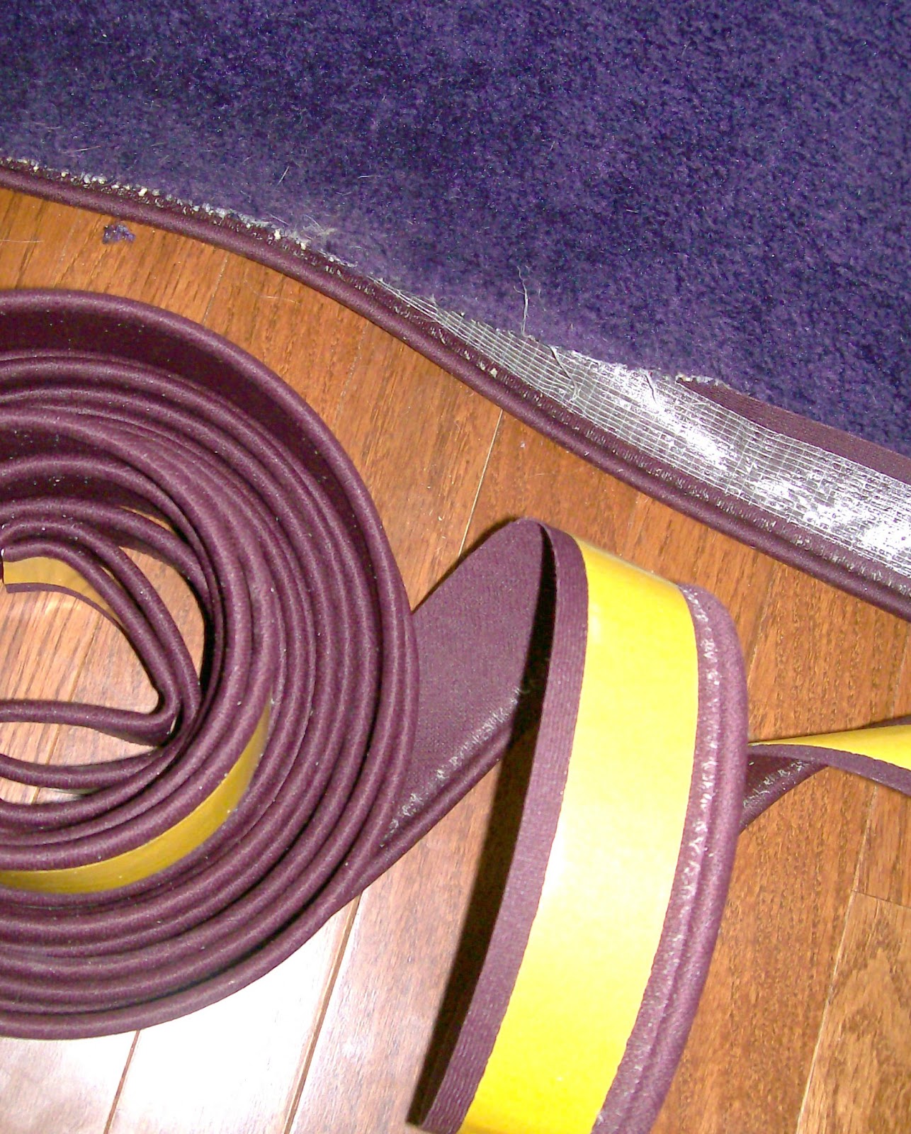 Riggs.... Home At Last Rug Binding 101