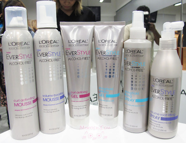 Launch L Oreal Paris Hair Expertise Everstyle Alcohol Free