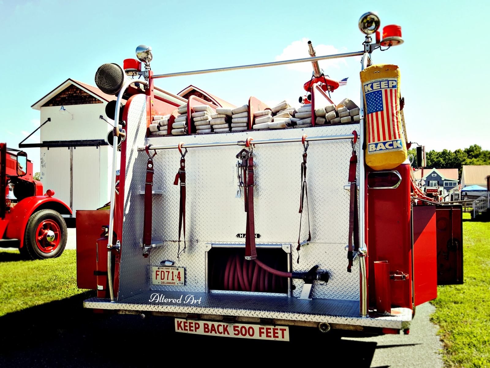 Images by Altered Art Delaware Fire Departments the Blades Volunteer