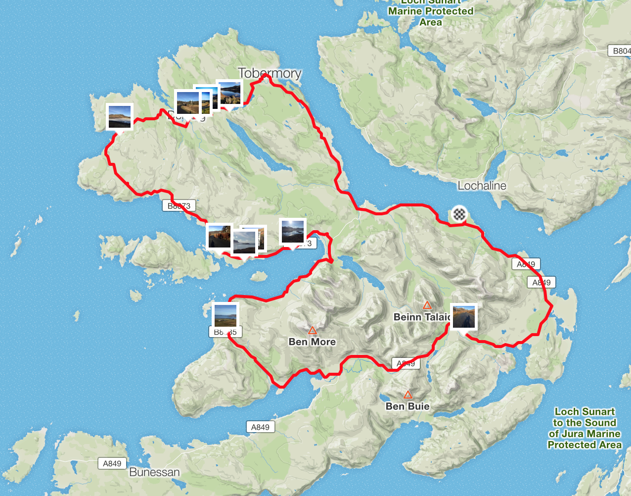 Map Of Mull A Painting Of The Isle Of Mull Scotland vrogue.co