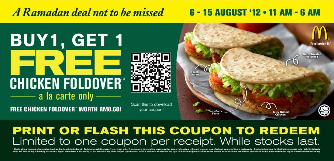 Galeri Hati: FREE KFC,MCD,SUBWAY & STARBUCKS COUPON TO REDEEM
