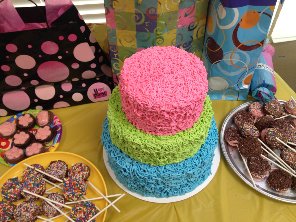 Love to Bake! Sillly String Cake (o_0)