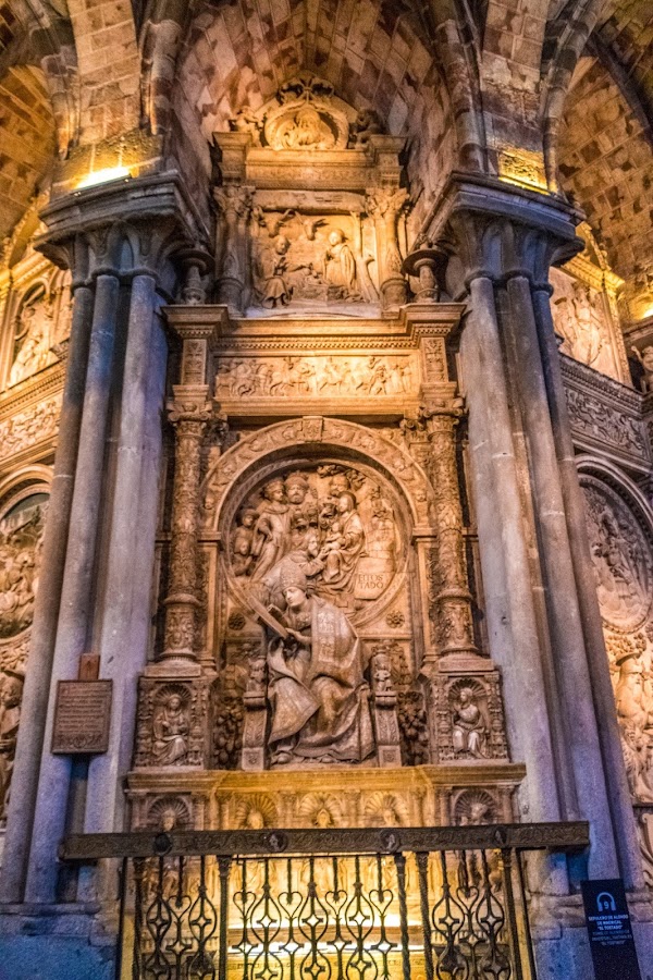 España, Castilla y León, Ávila, Catedral,