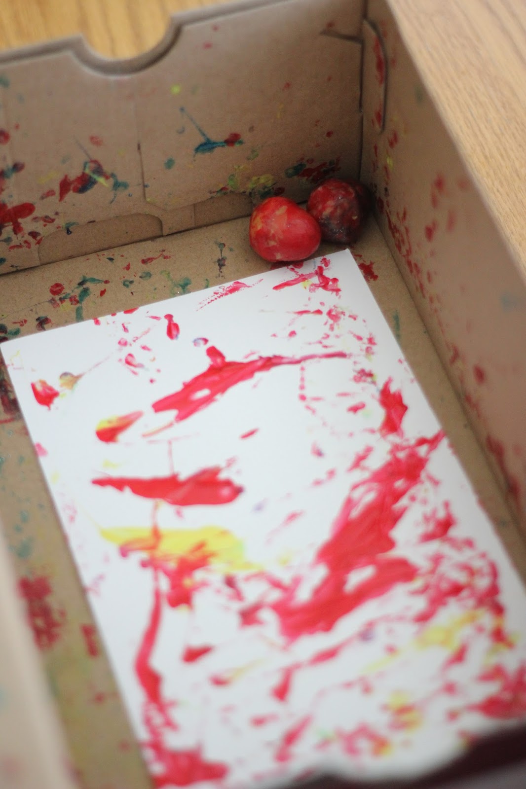 Toddler Approved! Easy Colorful Toddler Art Painting with Acorns