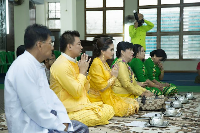 Myanmar Actress Su Pan Htwar and Okkar Kyaw Kind Deeds of Marriage