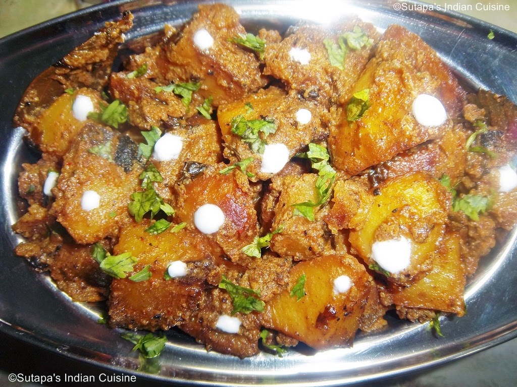 Jain Style Potato Curry
