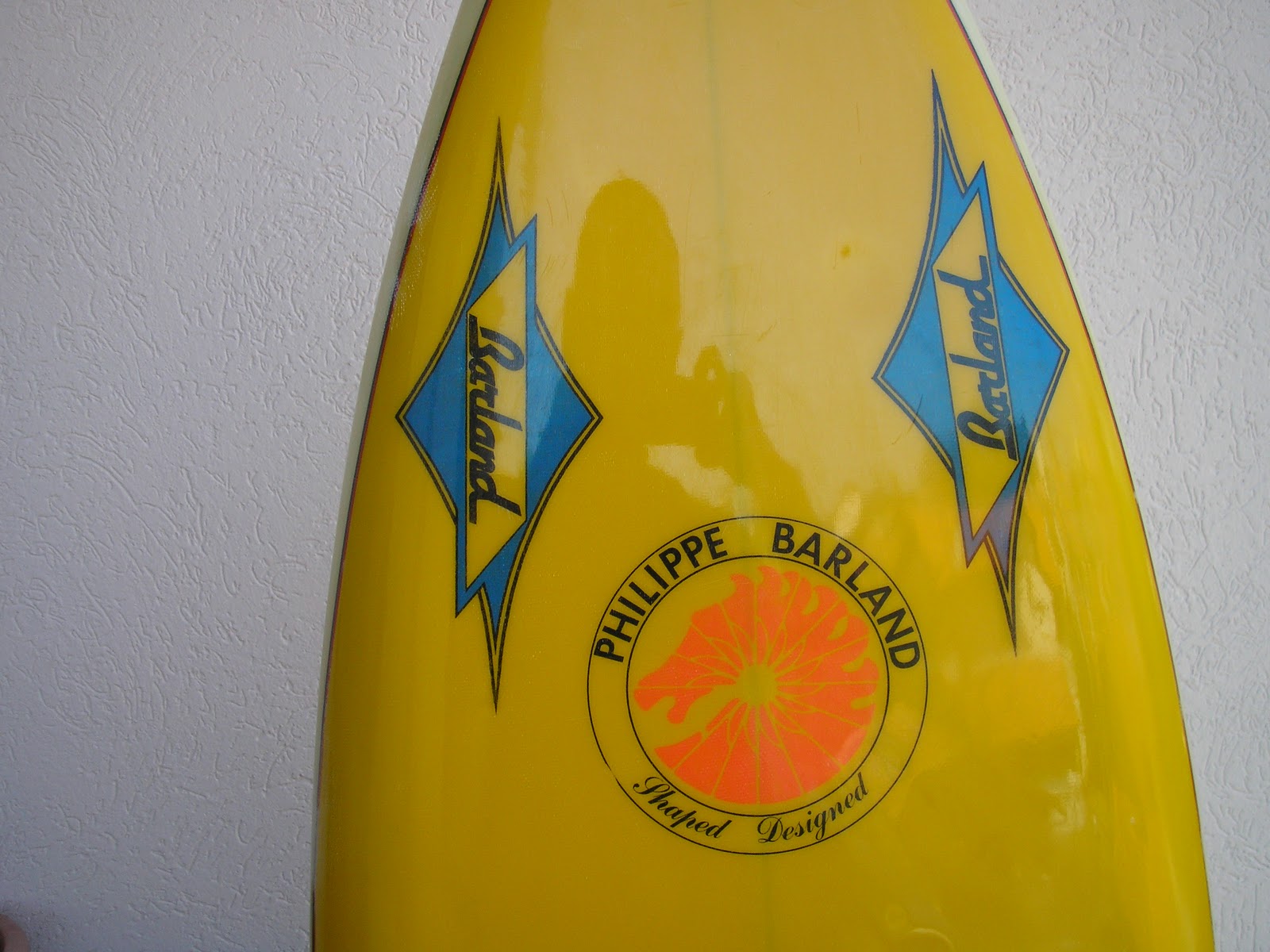 vintage surfboard collection France Surf single Barland