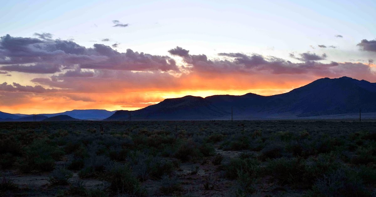 Rocky Mountain Bushcraft Beautiful high desert sunset in 