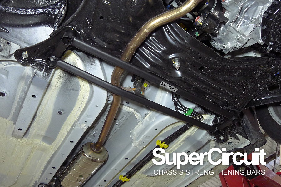 SUPERCIRCUIT CHASSIS STRENGTHENING BARS Gen3 Perodua Myvi Maneuvering and Handling Improvement