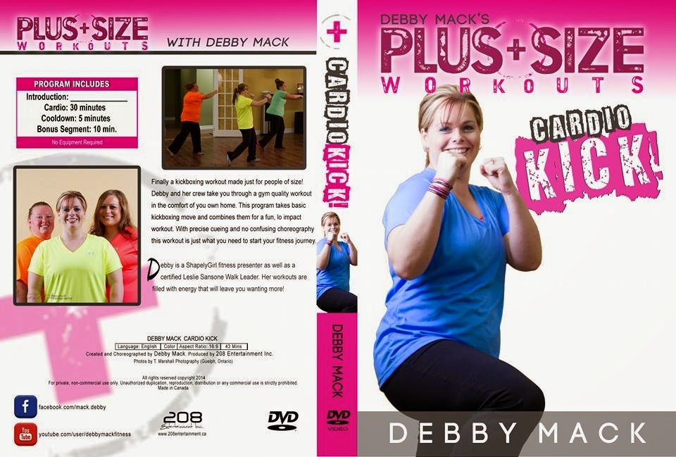 EmpowerMoms Plus Size workouts by Debby Mack! BRAND NEW
