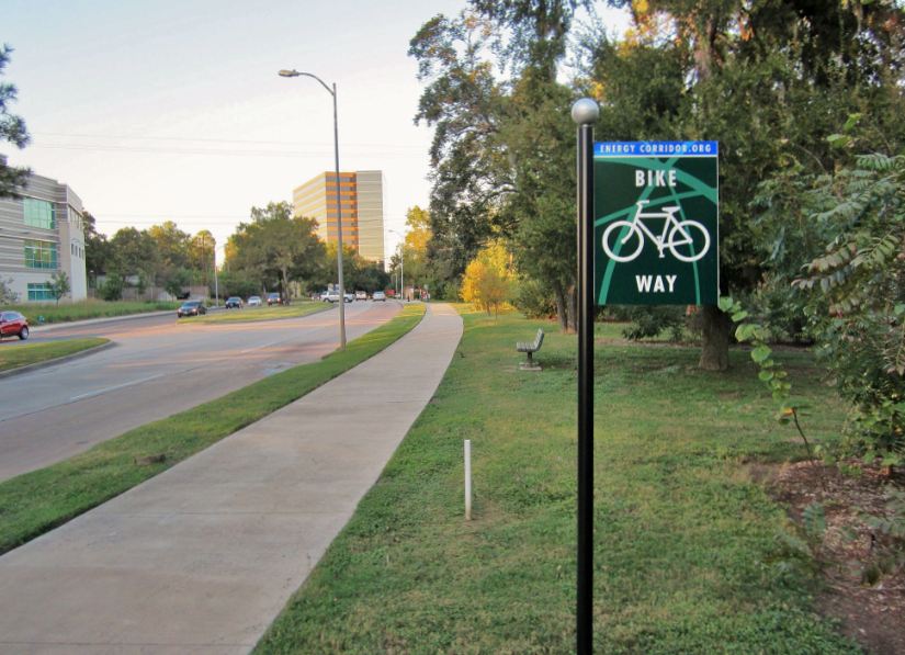 Houston in Pics Bayou City Bike Route Signage not to mention bike