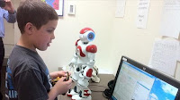 Interactive robot helps kids with autism