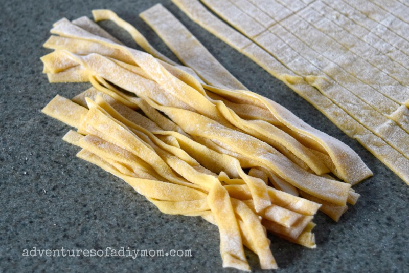 How to Make Homemade Noodles from Scratch Adventures of a DIY Mom