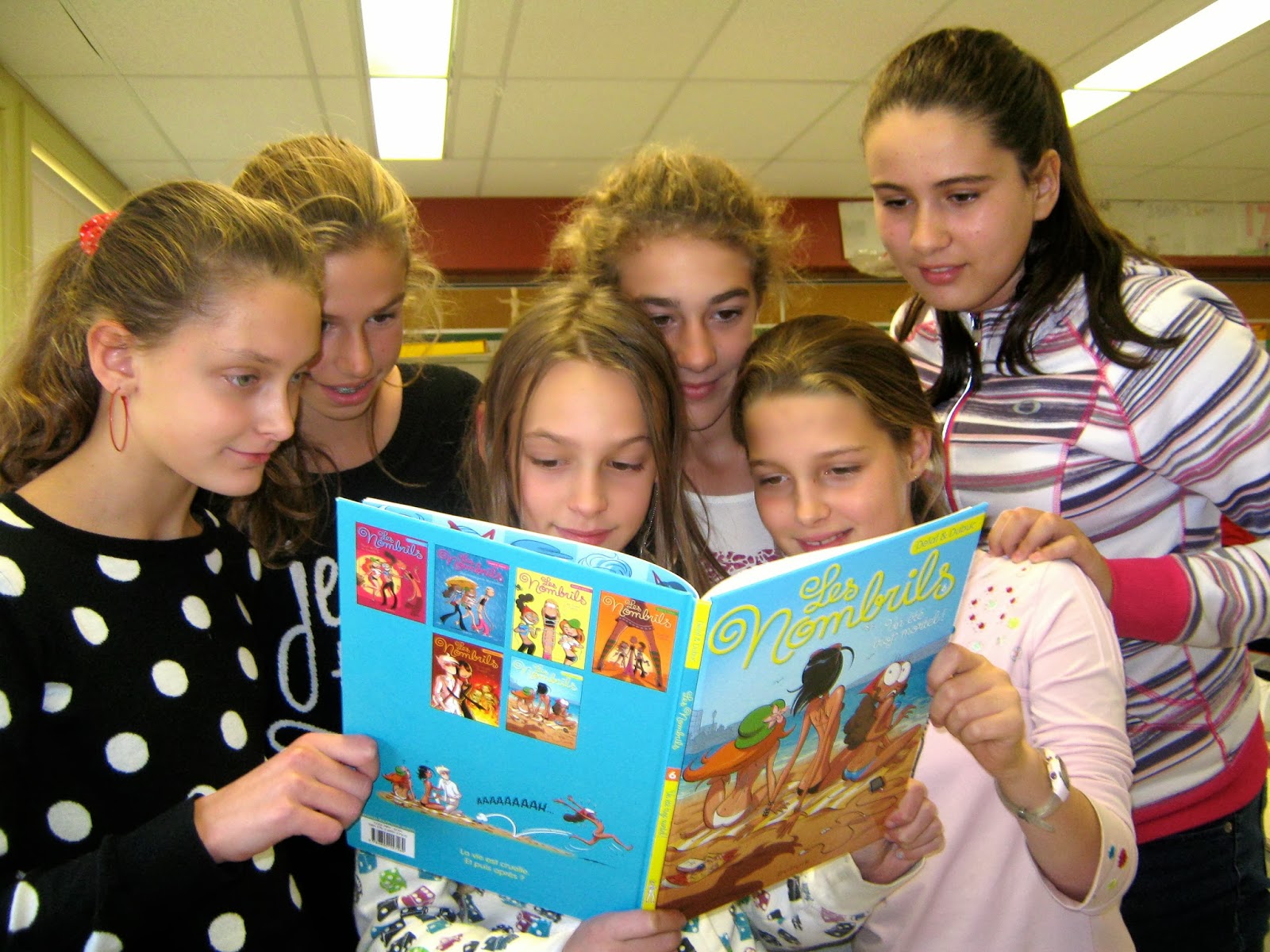 les brillants élèves de 6e année de St-Donat: Les Nombrils tome 6