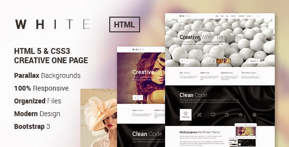 Responsive Creative One-Page HTML Template - Download New Themes