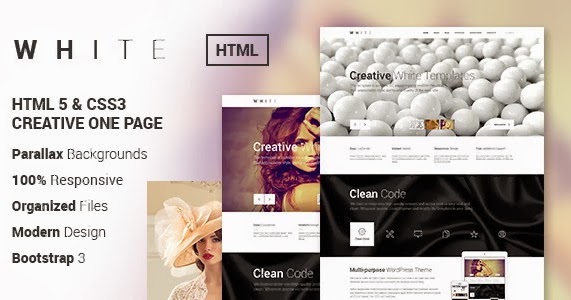 Responsive Creative One-Page HTML Template - Download New Themes