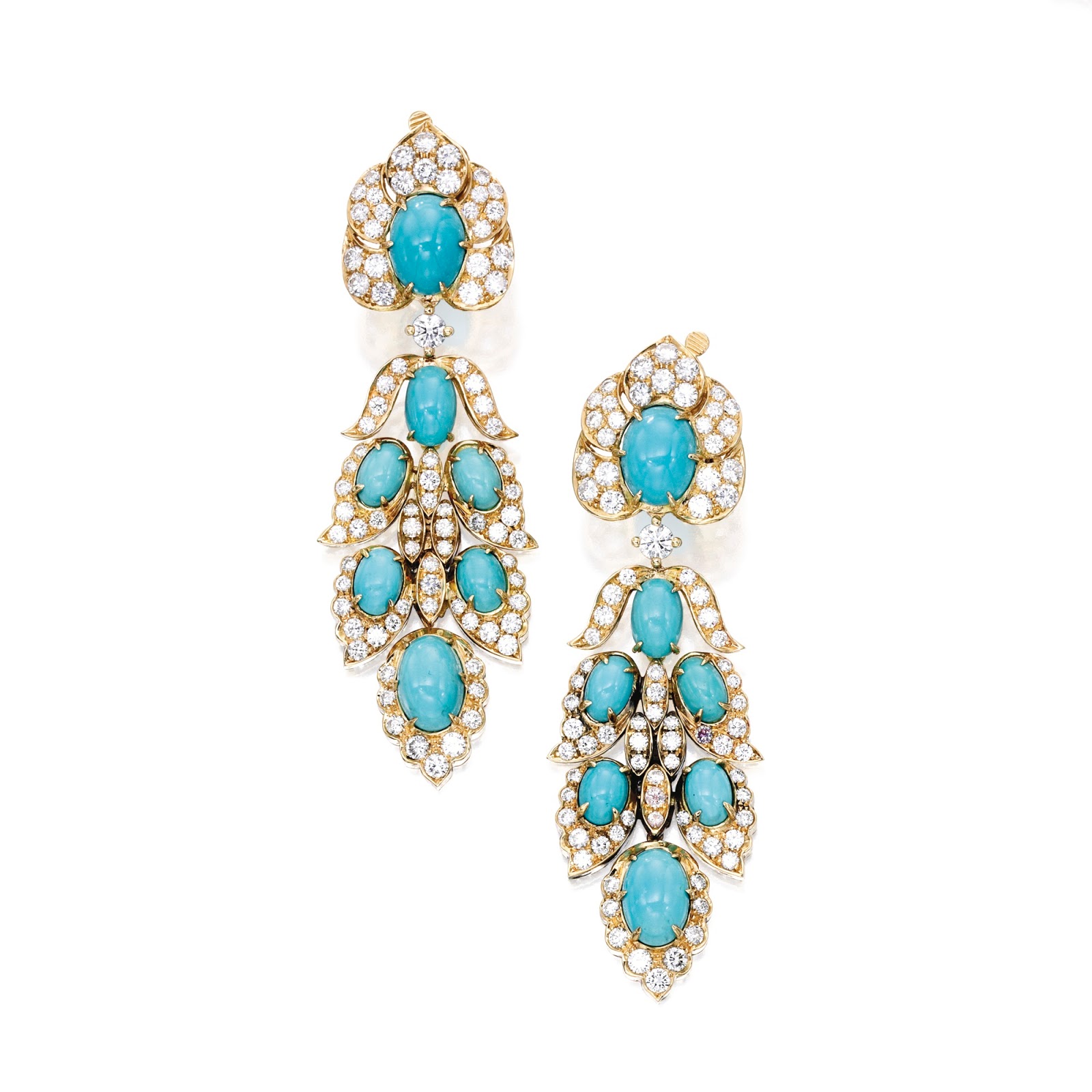 Marie Poutine's Jewels & Royals: Turquoise Earrings