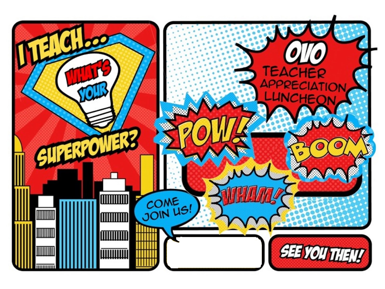 Getting ideas as i go along in life TEACHER'S AND STAFF APPRECIATION