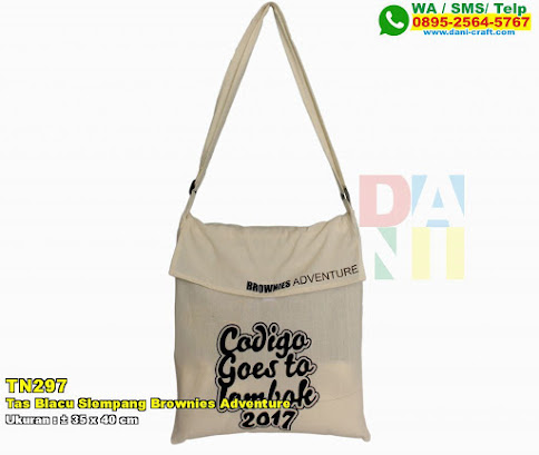 Tas Blacu Slempang Brownies Adventure