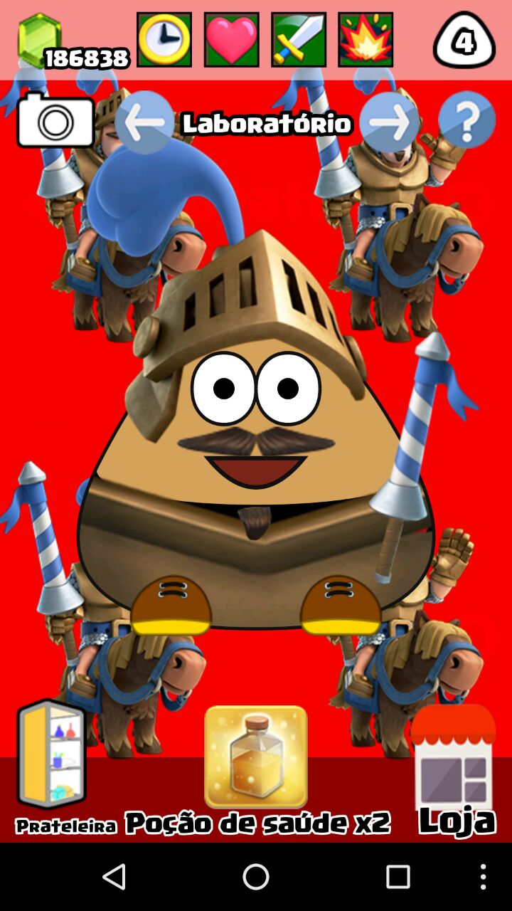 Pou Clash (Clash Royale / Clash Of Clans) 2017 Mundo Pou Mods Os