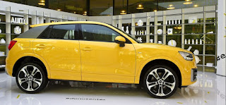 audi q2 profilo laterale