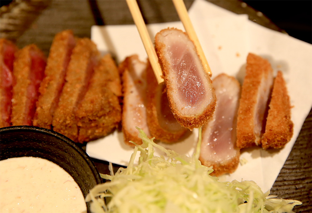 The place to have Beef Cutlet in Japan! Theheyheyhey