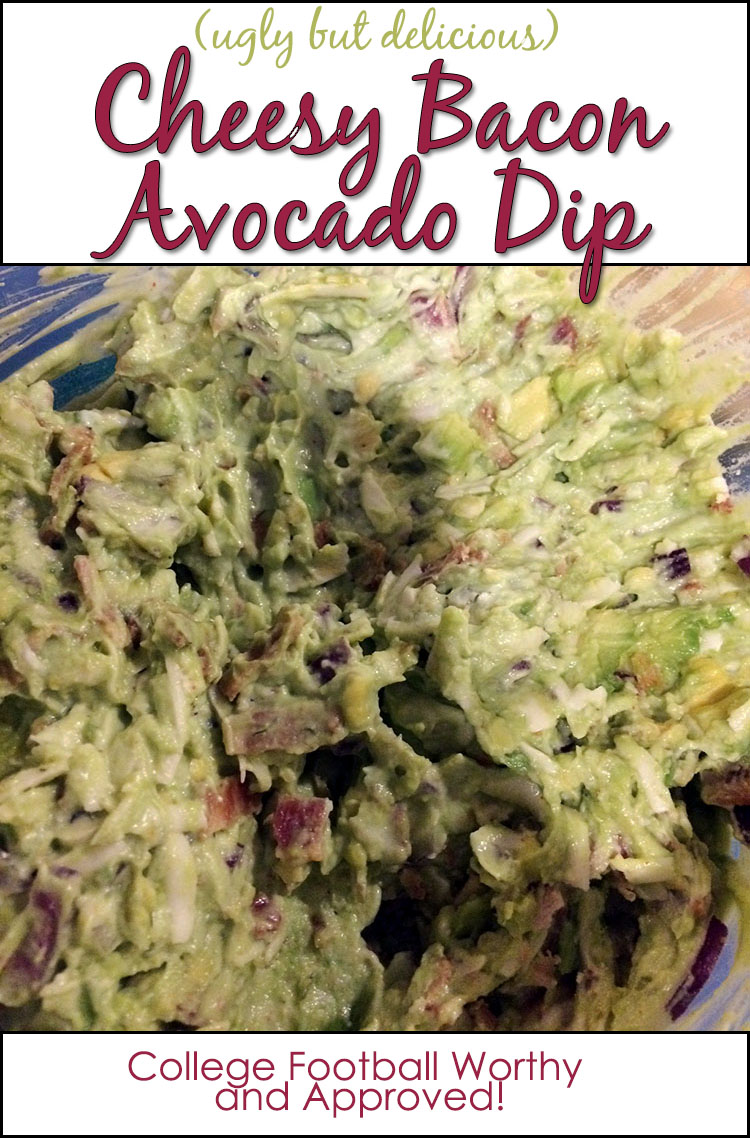 CraftyHope Cheesy Bacon Avocado Dip