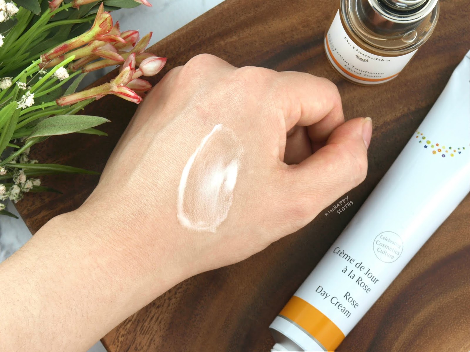 Dr. Hauschka | Toner & Rose Day Cream: Review | The Happy Sloths: Beauty, Makeup, and Skincare Blog with Reviews Swatches