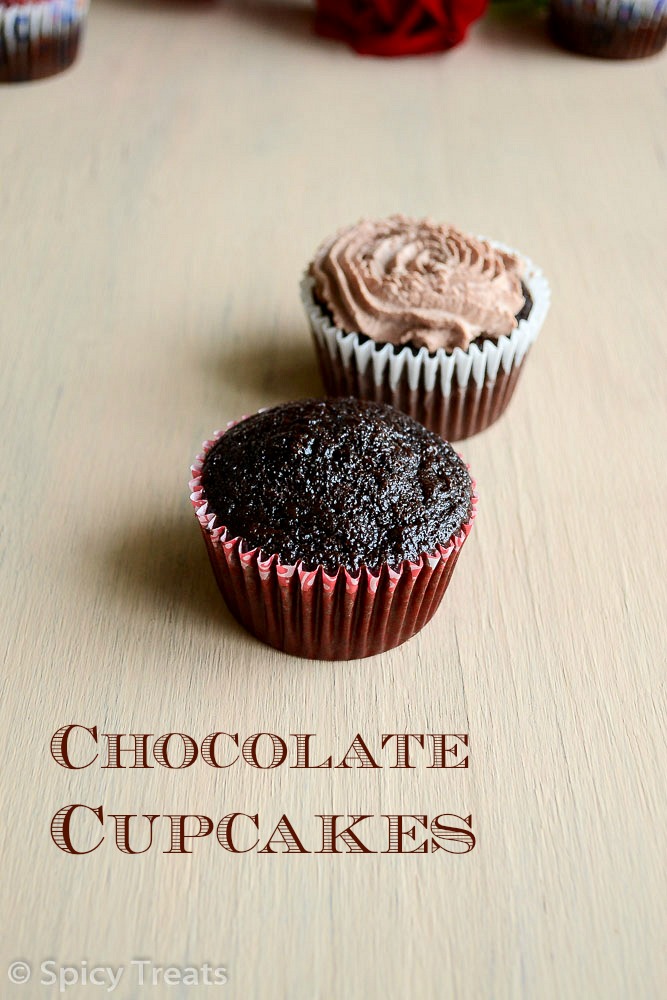 Spicy Treats Chocolate CupCake / Hershey's Chocolate Cupcakes