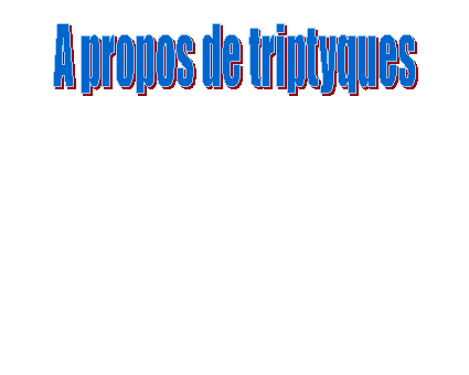 Triptyque le retable Animation avec des images du Retable
