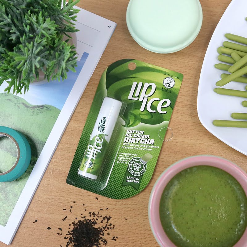 LABOLLATORIUM Lip Ice Butter Ice Cream Matcha Lip Balm Review