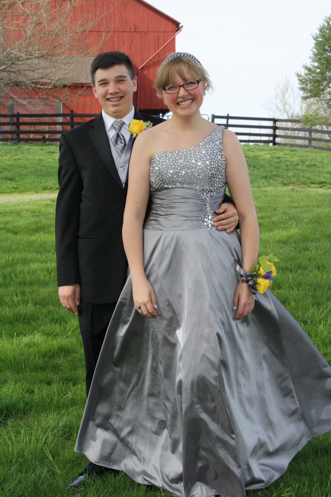Cowfeathers Farm to Foxcroft Farm: Eldest's High School Senior Prom ...
