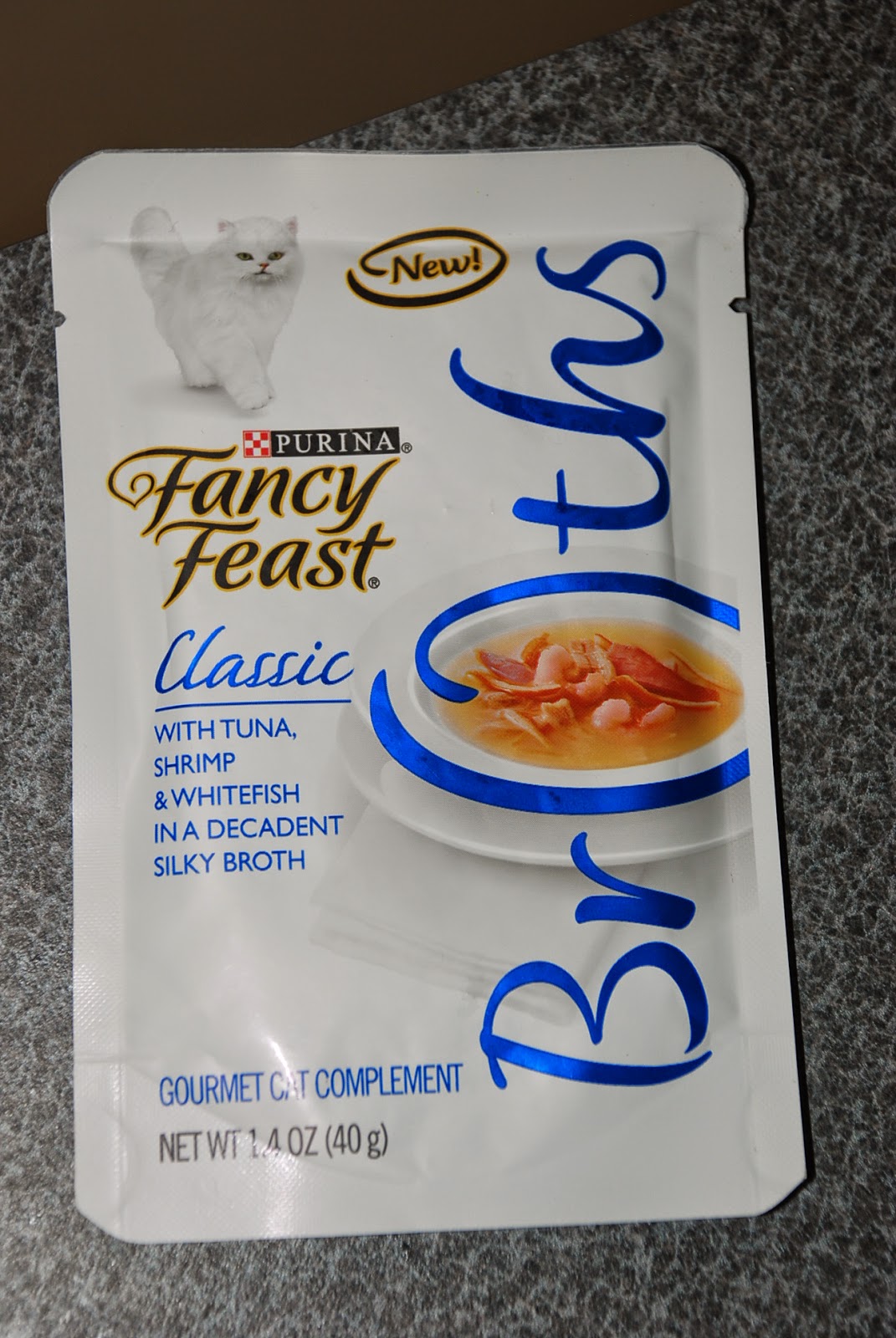 Andrea's World Reviews Fancy Feast® Broths & GIFT CARD GIVEAWAY!!