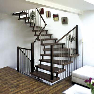 Home Decoration Design: Wooden Staircase Design  Elegant 
