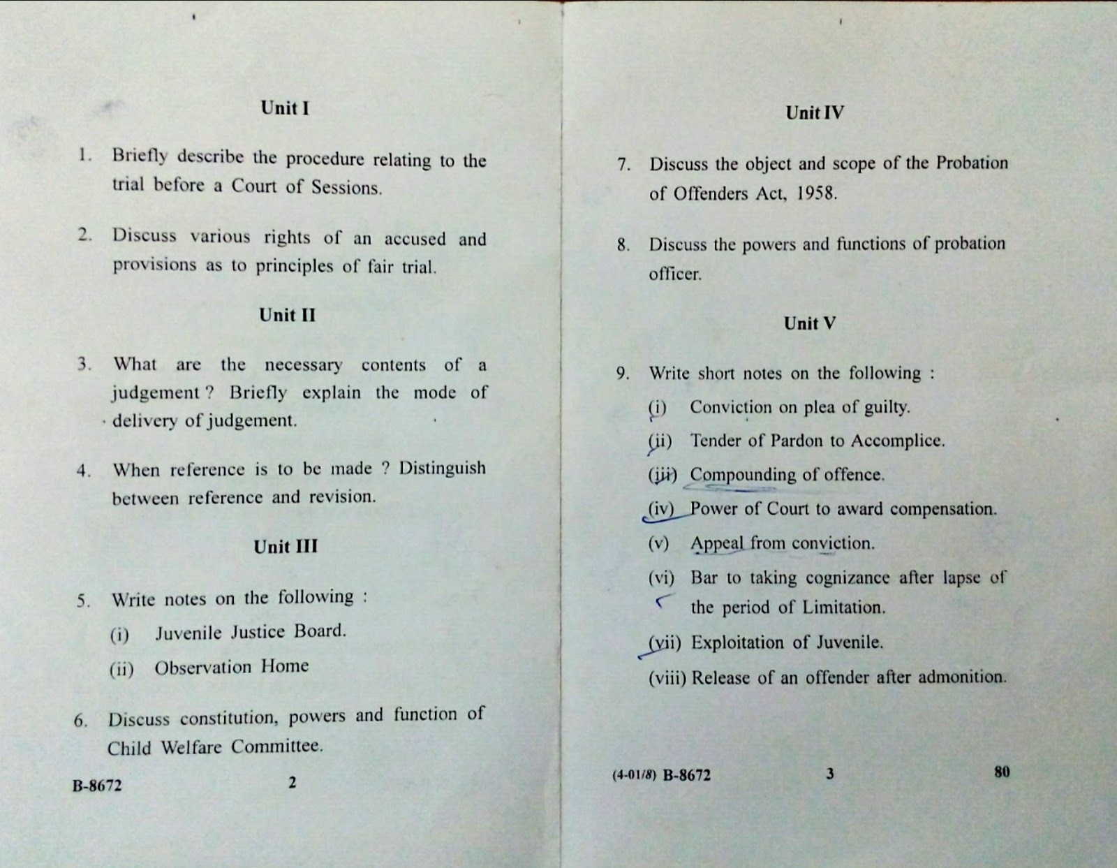 criminal procedure code india notes