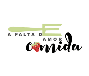Logotipo de A falta de amor comida